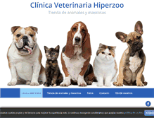 Tablet Screenshot of hiperzoo.com